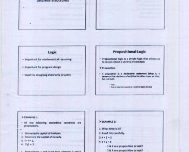 Discrete Structures US-3