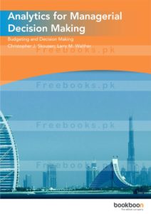 Analytics for Managerial Decision Making Book free Download 1