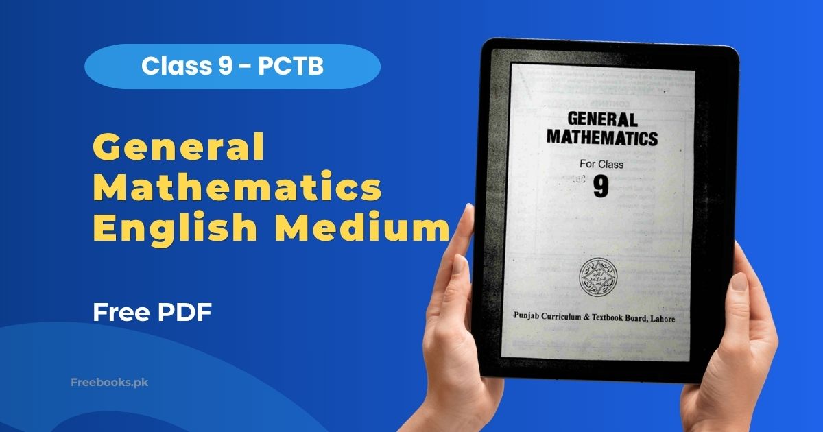 General Mathematics Class 9 book pdf