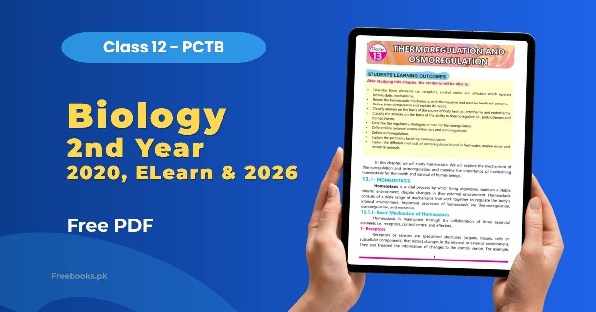 Biology 2nd Year Book PDF