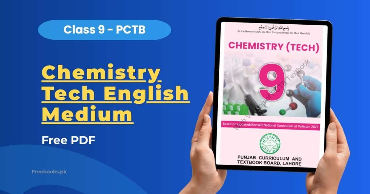 Chemistry Tech Class 9 English Medium PDF Download – Punjab Board (PCTB) 1