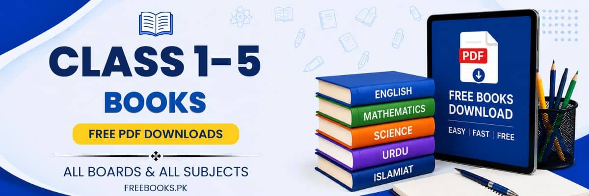 Class 1–5 Books – Freebooks.pk