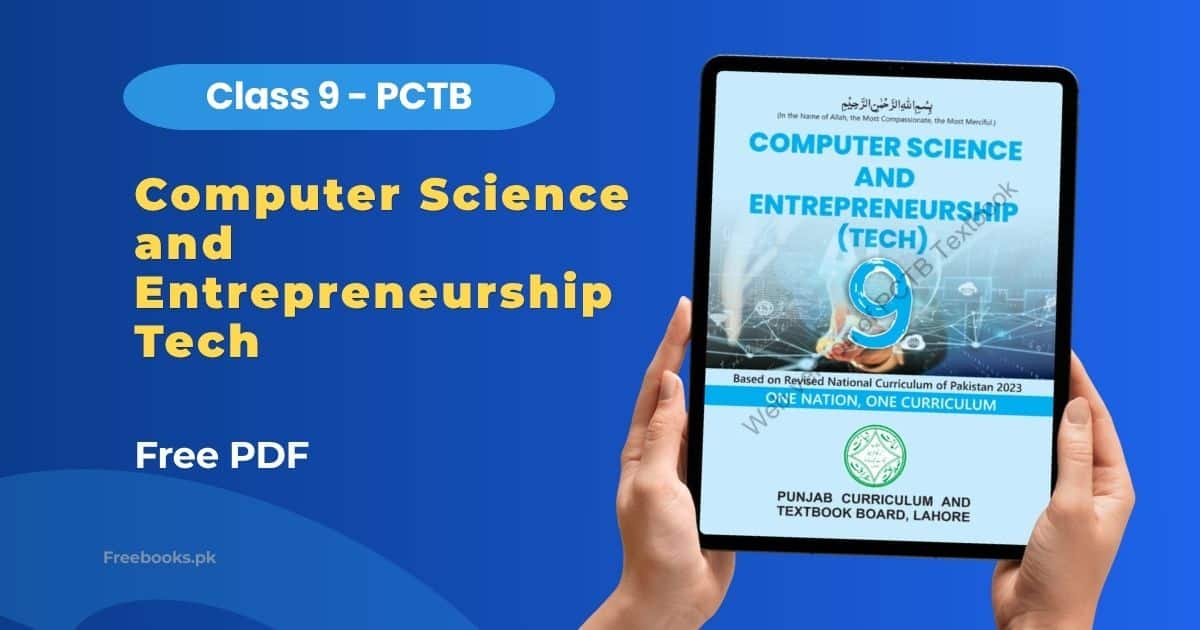 computer science entrepreneurship tech class 9 pdf PCTB