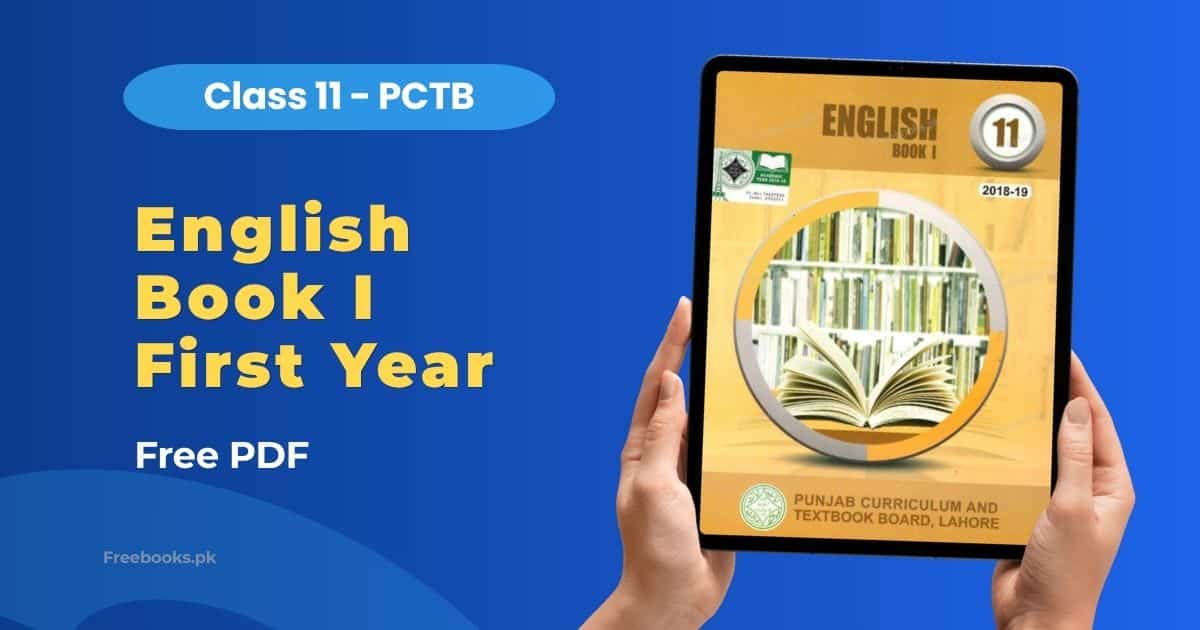 English Book I Class 11 PDF PCTB
