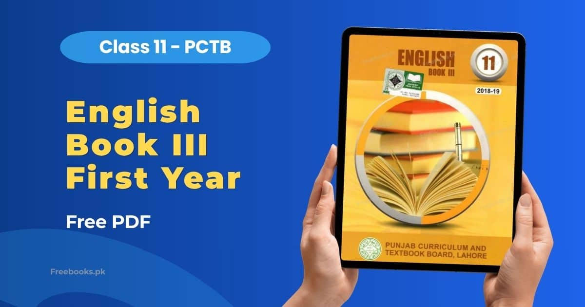 English Book III Class 11 PDF PCTB