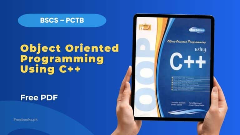 Object Oriented Programming Using C++ PDF Download – IT Series BSCS