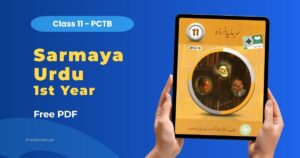 Sarmaya Urdu 1st Year Book PDF PCTB