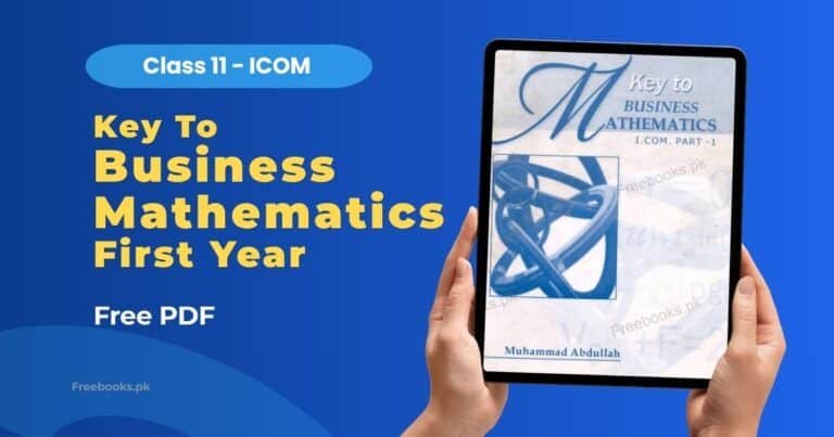 Key to Business Mathematics ICOM Part 1 PDF Download – Punjab Board