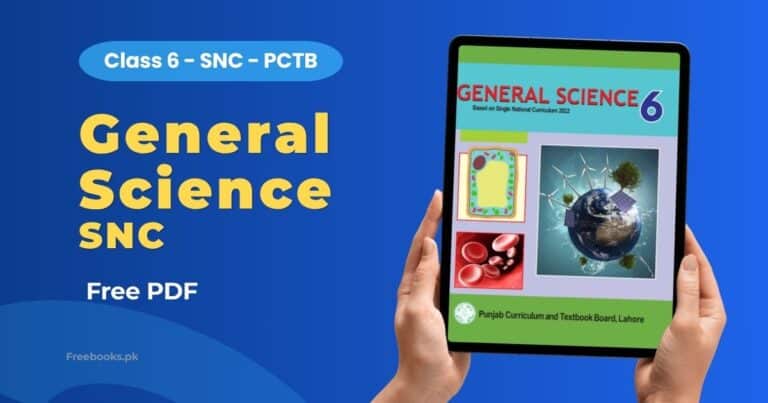 General Science Class 6 SNC PDF Download – Punjab Board
