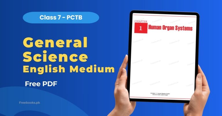 General Science Class 7 English Medium Book PDF Download – Punjab Textbook Board (PTB)