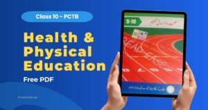 Health and Physical Education Class 10 PDF PCTB