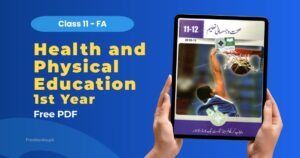 Health and Physical Education Class 11 FA Book PDF