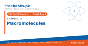 Chemistry 2nd Year Chapter 14: Macromolecules – free notes (Freebooks.pk)