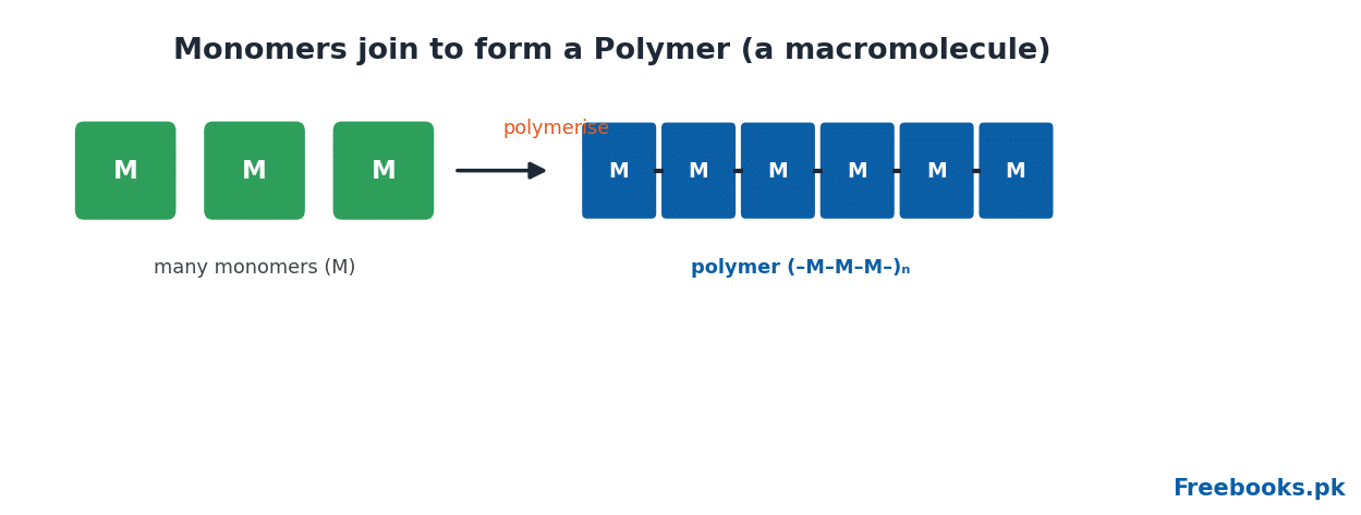 Chemistry 2nd Year Chapter 14 – Monomer to polymer (Freebooks.pk)