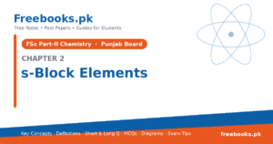 Chemistry 2nd Year Chapter 2: s-Block Elements – free notes (Freebooks.pk)