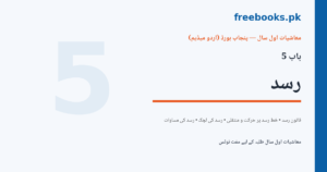 Economics 1st Year Chapter 5 Supply Urdu Medium Notes Cover - freebooks.pk