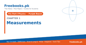 Physics 1st Year Chapter 1: Measurements – free notes (Freebooks.pk)