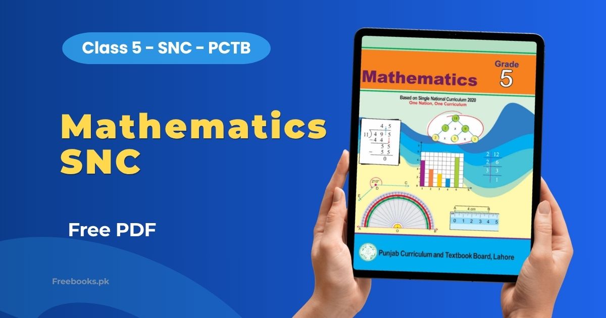 Mathematics Class 5 SNC PDF Download Freebooks.pk