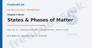 Chemistry Class 11 Chapter 5 States and Phases of Matter notes featured image