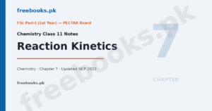 Chemistry Class 11 Chapter 7 Reaction Kinetics notes featured image