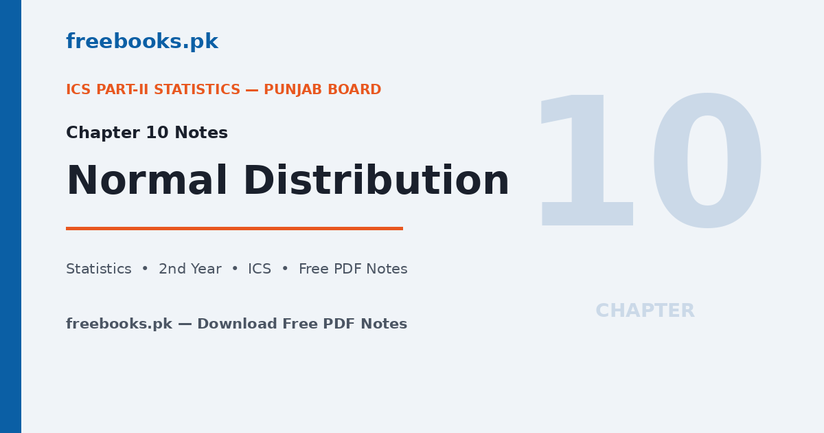 Statistics Class 12 Chapter 10 Normal Distribution - Featured Image