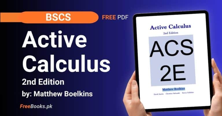 Active Calculus PDF Download – Matthew Boelkins (2nd Edition)