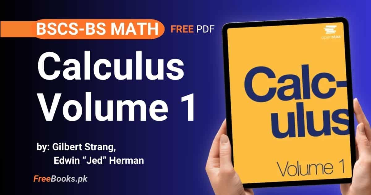 Calculus Volume 1 PDF Download – Strang & Herman (OpenStax) Freebooks.pk
