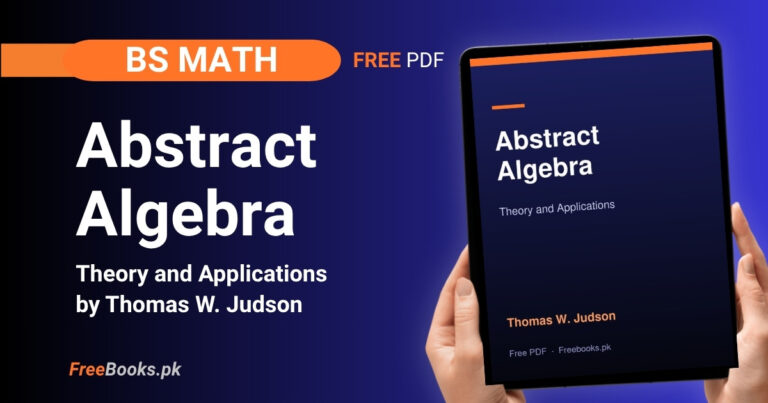 Home 2 Abstract Algebra: Theory and Applications PDF Download β Judson (2026 Edition) BS Math
