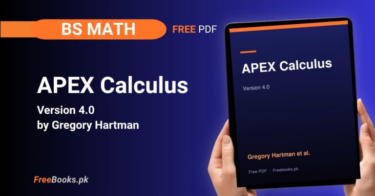 APEX Calculus PDF Download – Gregory Hartman (Version 4.0)