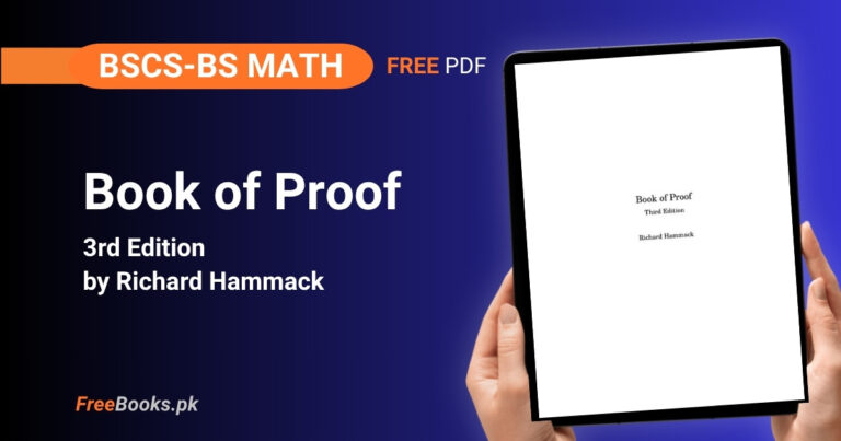 Book of Proof PDF Download – Richard Hammack (3rd Edition) – BS Math/BSCS