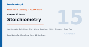 Chemistry Class 10 Chapter 15 Stoichiometry Notes featured image