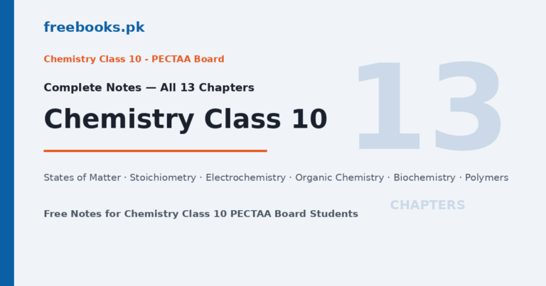 Chemistry Class 10 notes