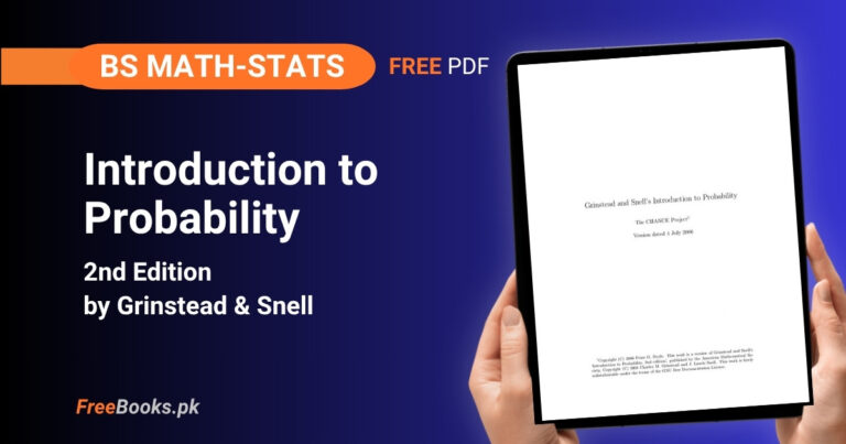 Home 1 Introduction to Probability PDF Download β Grinstead & Snell (2nd Edition) BS Math/Stats