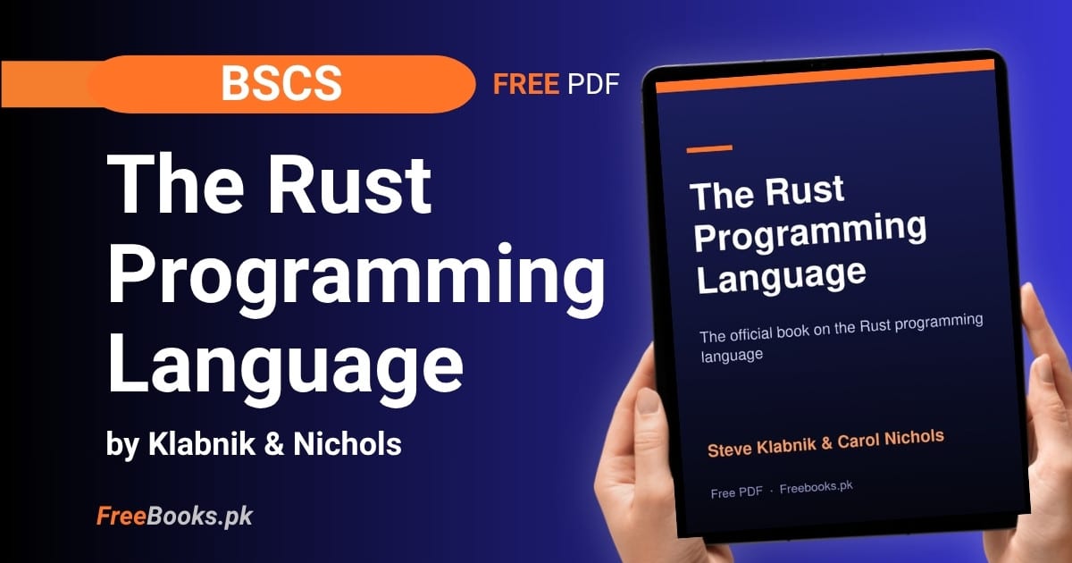 The Rust Programming Language Freebooks.pk