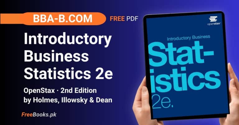 Introductory Business Statistics PDF Download – OpenStax (2nd Edition) BBA/Commerce