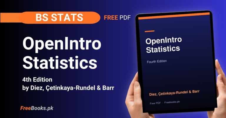 OpenIntro Statistics PDF Download – Diez, Barr & Cetinkaya-Rundel (4th Edition) BS Statistics